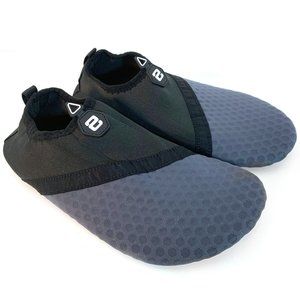 WATER SHOES Men's Quick-Dry Swimming Socks Black & Gray Size EUR 40-41- NEW